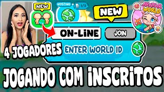 JOGANDO ONLINE COM INSCRITOS NO PAZU AVATAR WORLDCÓDIGO JOGAR JUNTO  MARY GAMES AO VIVO [upl. by Setsero567]