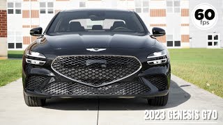 2023 Genesis G70 Review  The BEST VALUE Luxury Sport Sedan [upl. by Huoh]