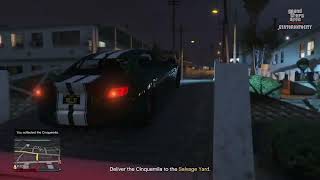 GTA V  Online GTATORONTOCITY  Lampadati Cinquemila The Gangbanger Robbery PS5 4k [upl. by Imogen736]