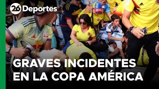 EN VIVO  EEUU  GRAVES INCIDENTES en el ingreso del público a la final de la COPA AMÉRICA 2024 [upl. by Reece]