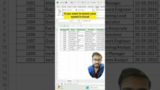 Boost Speed in Excel‼️Learn Amazing 5 Excel Shortcuts excel exceltricks exceltutorial shorts [upl. by Lamej]