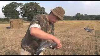 Pigeon shooting with Sporting Shooters Mark Gilchrist [upl. by Hpejsoj]