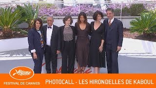 LES HIRONDELLES DE KABOUL  Photocall  Cannes 2019  EV [upl. by Frederich]