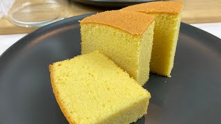 Easy Delicious Butter Cake  How To Make Basic Butter Cake [upl. by Gemperle]