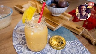 Recette du BUBBLE TEA à la mangue  TRÈS FACILE [upl. by Aiciram]