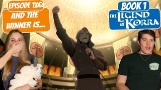 AMON TAKES OVER PRO BENDING  Legend of Korra Reaction  Episode 6 quotAnd the Winner Isquot [upl. by Smukler]