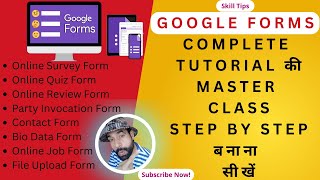 Google Forms Complete Master Class step by step  Translate Multilingual  How To Create Google Form [upl. by Nyral498]