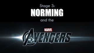 Tuckman Model Stage 3 Norming and the Avengers [upl. by Nhguaval]