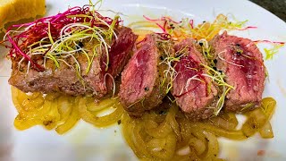 OSTRICH STEAK Recipe  Must TRY [upl. by Lovell674]