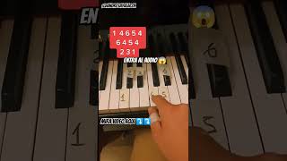 What The Name Tutorial Piano Easy Foryou Share Trend fyp short viral music andrèsayala [upl. by Star199]