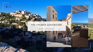 The French Adventure  A Day Trip To Gordes [upl. by Duffie]