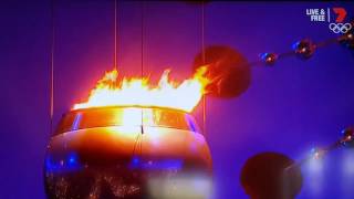 Rio 2016  Lighting of the Cauldron [upl. by Ase]