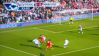 Suarez outstanding goal vs man U [upl. by Eadahs]