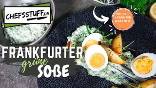 Die beste Grüne Soße  das Frankfurter Originalrezept  nur so ist richtig [upl. by Babbette]