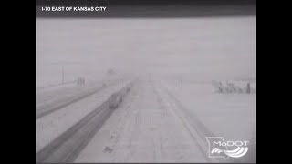 MoDOT cameras show road conditions across the KC Metro to MidMissouri [upl. by Conrade8]