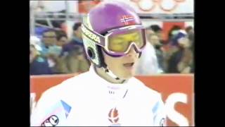 KJETIL ANDRE AAMODT Albertville 1992 Super G [upl. by Lebna166]