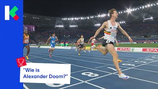 Goud voor Alexander Doom op EK Atletiek [upl. by Irami]