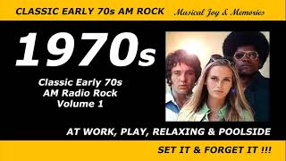 Classic Early 1970s AM Radio Rock  Volume 1 [upl. by Annayar]