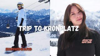 Skiurlaub  Trip to Kronplatz  Bruneck Südtirol  travel vlog 🎿🏔️ [upl. by Ynnad393]