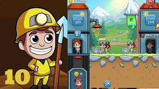 idle Miner tycoon walkthrough 10 with Titans Thunder Arcade🕹️ android mining minecraft minivlog [upl. by Godfry297]