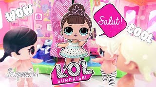 Poupées LOL surprise Séance dessayage dans une boutique de Polly pocket l Dolls LOL dres [upl. by Inahc810]