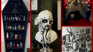 Gothic Halloween Decor Ideas  Goth Room Decor Inspiration [upl. by Yaron190]