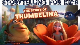 Thumbelina Story  Fairy Tales amp Bedtime Stories for Kids  Calming Storytelling with Relaxing Music [upl. by Oicanata]