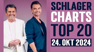 Schlager Charts Top 20  24 Oktober 2024 [upl. by Elwin735]