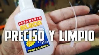 Como aplicar cianocrilato con PRECISIÓN y SIN MANCHAR Sirve para modelismo [upl. by Lentha]