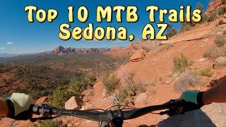 Top 10 MTB Trails in Sedona AZ  everything you need to know [upl. by Cramer]