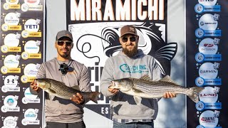 Miramichi Striper Cup 2024  Fall Shoot out fishing newbrunswick canada [upl. by Ainavi587]