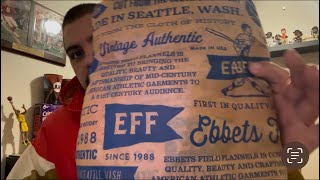 Ebbets Field Flannels Shirt Unboxing San Francisco Seals amp Oakland Commuters [upl. by Fabron]