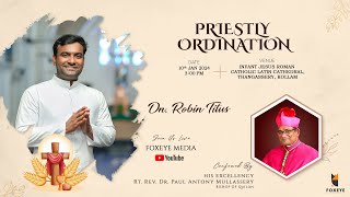 PRIESTLY ORDINATION  DN ROBIN TITUS  10 JANUARY 2024 [upl. by Ealasaid95]