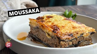 MOUSSAKA TRADITIONNELLE 🇬🇷 Meilleure recette moussaka agneau [upl. by Asiret316]