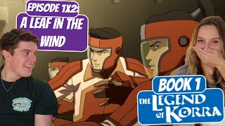 KORRA PRO BENDING IS INSANE  Legend of Korra Reaction  Episode 2 quotA Leaf in the Windquot [upl. by Nylirahs]