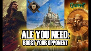 GWENT  BOOSTING opponents and STEALING points later  Nilfgaard Toussaintois Hospitality deck [upl. by Leonor]