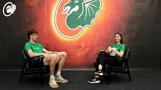 Cedevita Olimpija TV  Intervju  Žiga Daneu [upl. by Inirt]