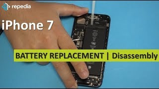 iPhone 7  Battery Replacement  Teardown Guide [upl. by Rucker466]