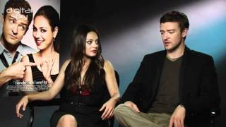 JT and Mila Kunis talk about Friends with Benefits [upl. by Allimac335]