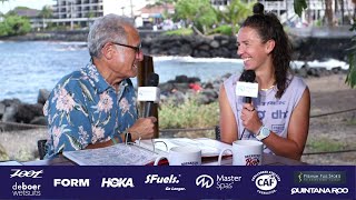 Fenella Langridge Breakfast with Bob from Kona 2023 [upl. by Ahseikram]