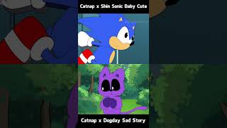 SHIN SONIC x TAILS SO BABY Cute story The Sonic Tapes Animation [upl. by Ynalem]