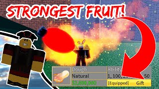 Dough Is On Stock  Strongest Fruit  Blox Fruit [upl. by Adnilrem]