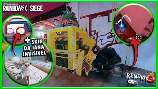 C4 PIMPEDIR PLANT NO LITORAL SKIN DA IANA INVISÍVEL SPOTS DA AZAMI E MUITO  NO RAINBOW SIX SIEGE [upl. by Fillender]