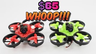 TOO COLD TO FLY FLY INDOORS  Makerfire MICRO FPV Drone Review [upl. by Atinet]