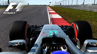 F1 2017 Onboard  Shanghai  Mercedes [upl. by Richers]