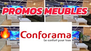 🔥 PROMOS MEUBLES TV ET TABLE BASSE CONFORAMA [upl. by Lin]