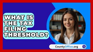 What Is The Tax Filing Threshold  CountyOfficeorg [upl. by Anitrak904]