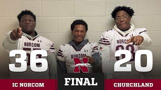 NORCOM36 VS CHURCHLAND20 🏈 [upl. by Filler41]