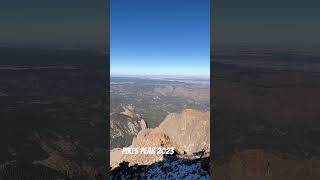 The view from pikes peak Yes you can drive up there colorado shorts [upl. by Rialcnis]