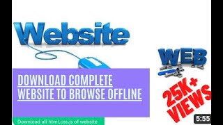 how to download website for offline use using httrack website copier  free website templates [upl. by Echo903]